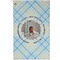 Baby Boy Photo Golf Towel - Poly-Cotton Blend - Small