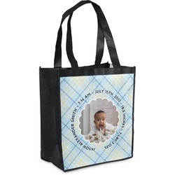 Baby Boy Photo Grocery Bag (Personalized)
