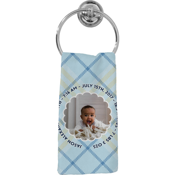 Custom Baby Boy Photo Hand Towel - Full Print (Personalized)