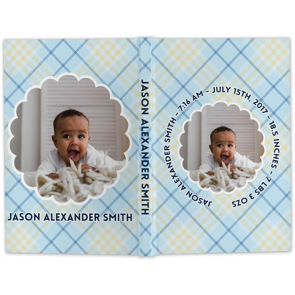 Baby Boy Photo Hard Cover Journal - Apvl