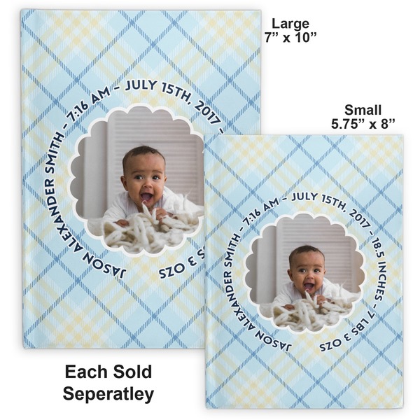 Baby Boy Photo Hard Cover Journal - Compare