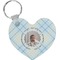 Baby Boy Photo Heart Keychain (Personalized)