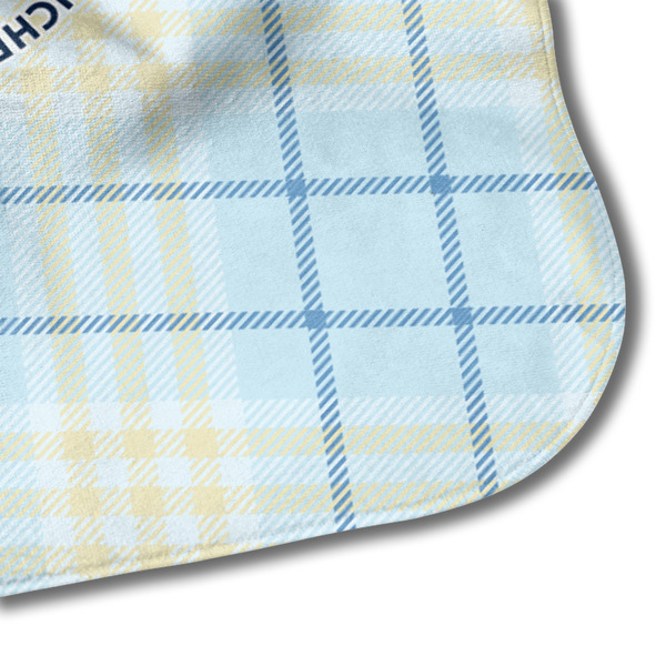 Baby Boy Photo Hooded Baby Towel- Detail Corner