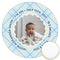 Baby Boy Photo Icing Circle - Large - Front