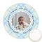 Baby Boy Photo Icing Circle - Medium - Front