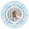 Baby Boy Photo Icing Circle - Small - Single