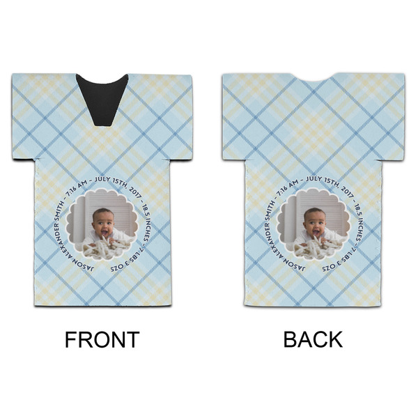 Baby Boy Photo Jersey Bottle Cooler - APPROVAL