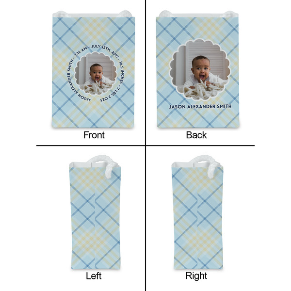 Baby Boy Photo Jewelry Gift Bag - Gloss - Approval