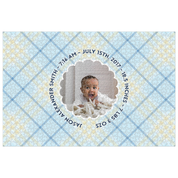 Custom Baby Boy Photo Jigsaw Puzzle - 1000-piece