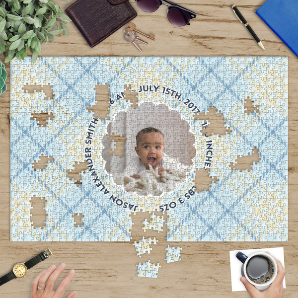 Baby Boy Photo Jigsaw Puzzle 1014 Piece - In Context