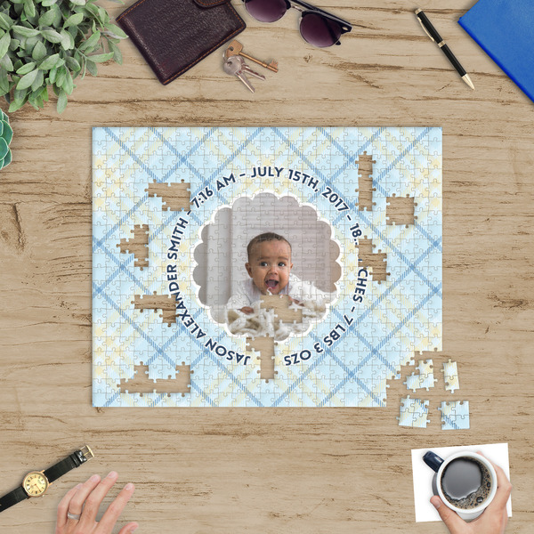 Baby Boy Photo Jigsaw Puzzle 500 Piece - In Context