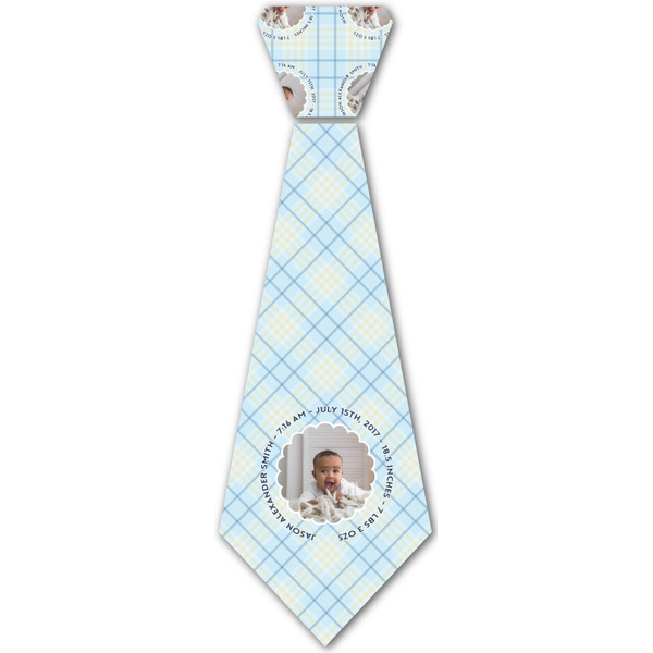Custom Baby Boy Photo Iron On Tie - 4 Sizes