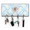 Baby Boy Photo Key Hanger w/ 4 Hooks