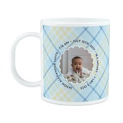 Baby Boy Photo Plastic Kids Mug (Personalized)