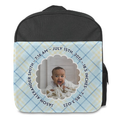 Baby Boy Photo Preschool Backpack