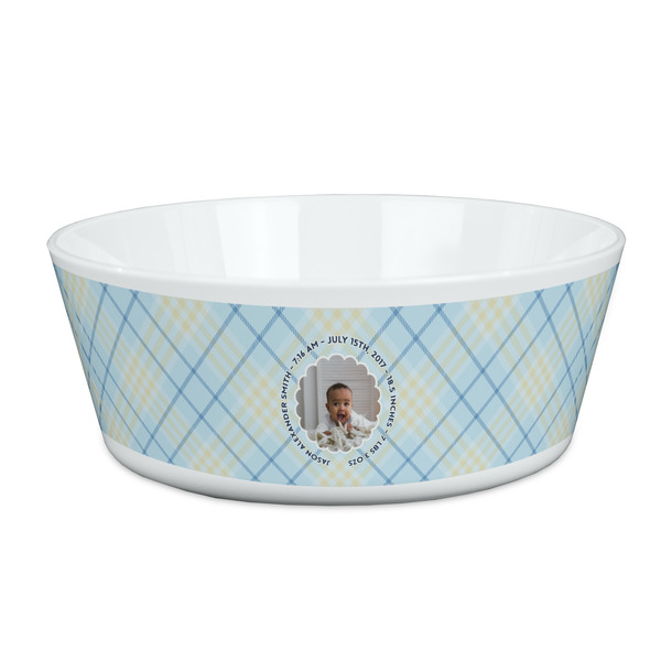 Custom Baby Boy Photo Kid's Bowl