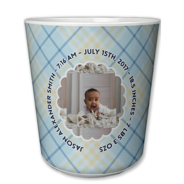 Custom Baby Boy Photo Plastic Tumbler 6oz (Personalized)
