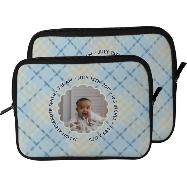 Baby Boy Photo Laptop Sleeve (Size Comparison)