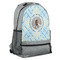 Baby Boy Photo Large Backpack - Gray - Angled View