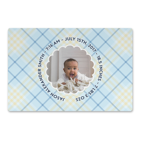 Custom Baby Boy Photo Large Rectangle Car Magnet