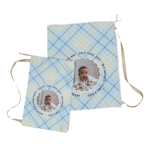 Baby Boy Photo Laundry Bag - Both Bags