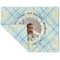 Baby Boy Photo Linen Placemat - Folded Corner (double side)