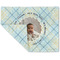 Baby Boy Photo Double-Sided Linen Placemat - Single
