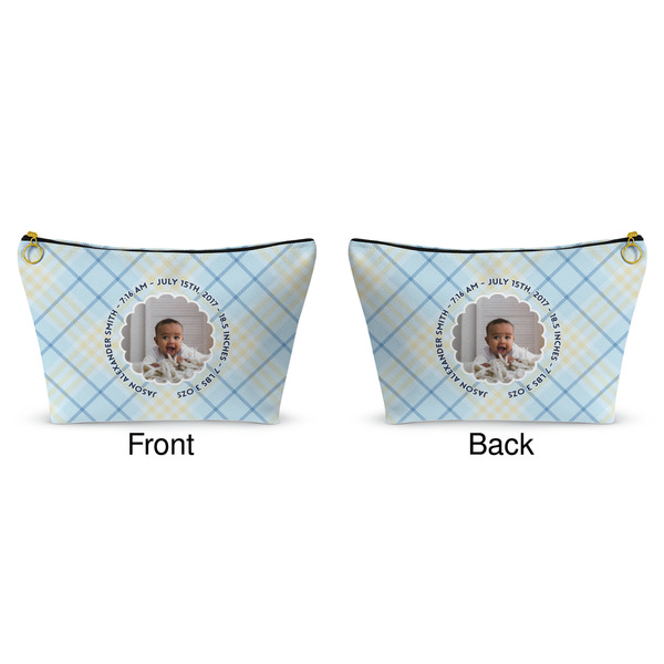 Baby Boy Photo Makeup Bag (Front and Back)