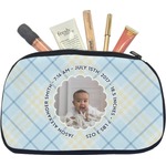 Baby Boy Photo Makeup / Cosmetic Bag - Medium (Personalized)