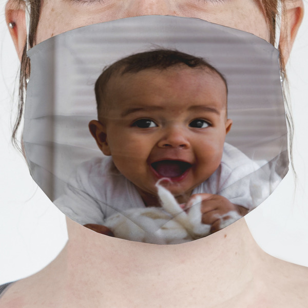 Custom Baby Boy Photo Face Mask Cover
