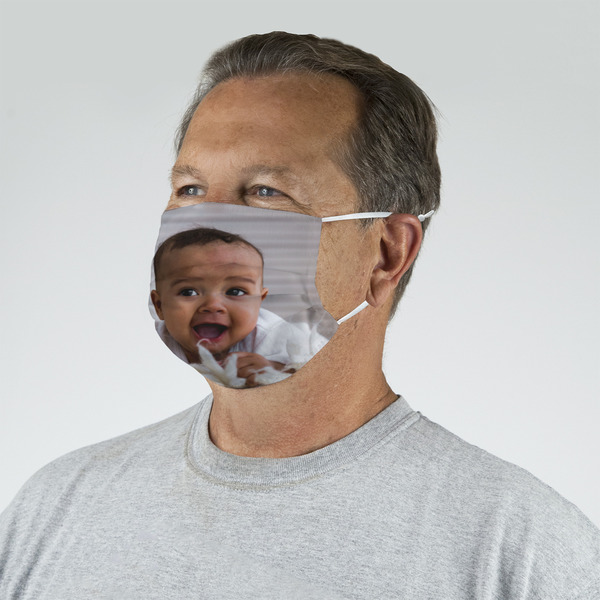 Baby Boy Photo Mask - Quarter View on Guy