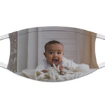 Baby Boy Photo Cloth Face Mask (T-Shirt Fabric)