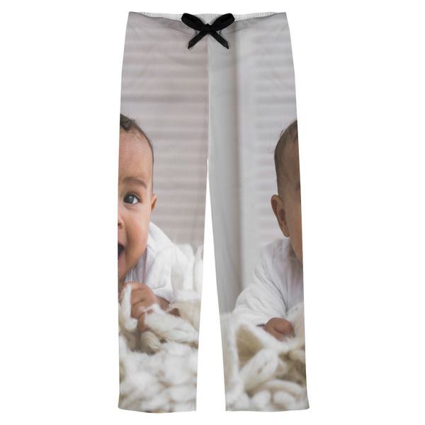 Custom Baby Boy Photo Mens Pajama Pants - S