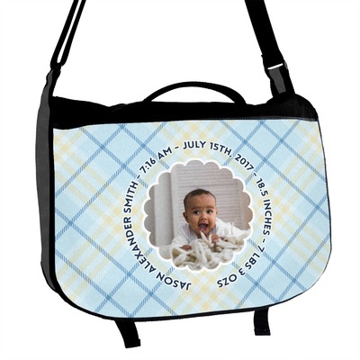 Baby Boy Photo Messenger Bag (Personalized)