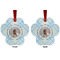 Baby Boy Photo Metal Paw Ornament - Front and Back