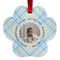 Baby Boy Photo Metal Paw Ornament - Front