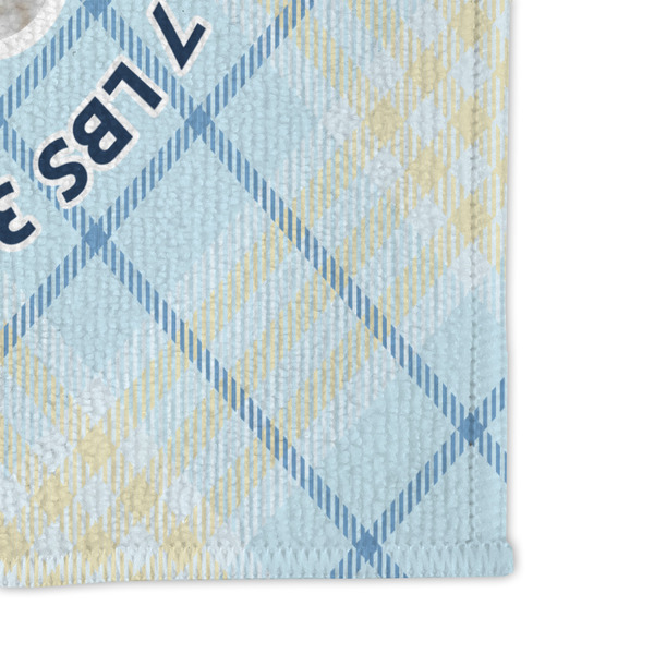 Baby Boy Photo Microfiber Dish Rag - DETAIL