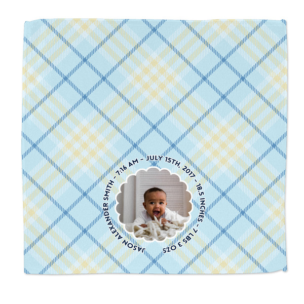 Custom Baby Boy Photo Microfiber Dish Rag