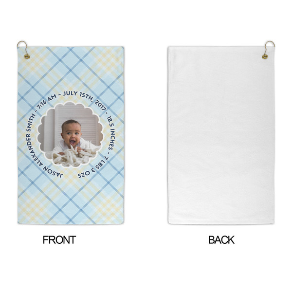 Baby Boy Photo Microfiber Golf Towels - APPROVAL