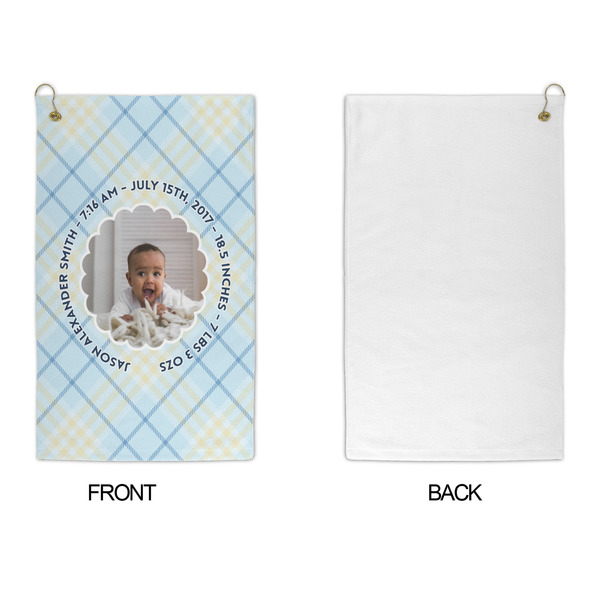 Baby Boy Photo Microfiber Golf Towels - APPROVAL