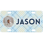 Baby Boy Photo Mini / Bicycle License Plate (4 Holes)