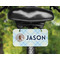 Baby Boy Photo Mini License Plate on Bicycle - LIFESTYLE Two holes
