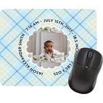 Baby Boy Photo Rectangular Mouse Pad (Personalized)