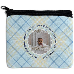 Baby Boy Photo Rectangular Coin Purse (Personalized)