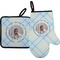 Baby Boy Photo Oven Mitt & Pot Holder Set