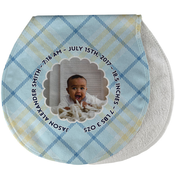 Baby Boy Photo New Baby Burp Folded