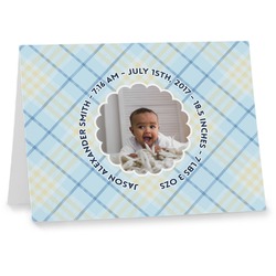 Baby Boy Photo Note cards (Personalized)
