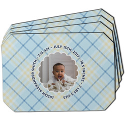 Baby Boy Photo Dining Table Mat - Octagon
