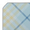 Baby Boy Photo Octagon Placemat - Single front (DETAIL)