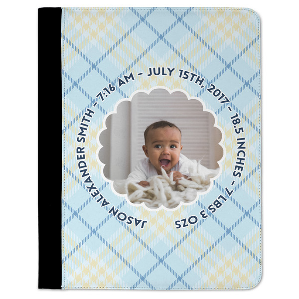 Custom Baby Boy Photo Padfolio Clipboard - Large